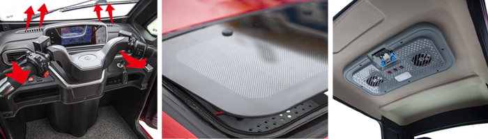 Rutrike Кабина