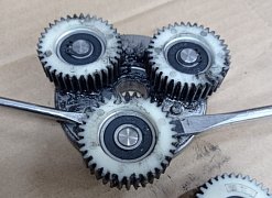 Замена шестерни редуктора в моторах Eltreco