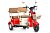 Электротрицикл Rutrike Gelbert Atlas 48V/60V 600Вт (Красный-3026)