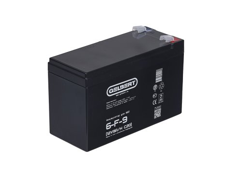 Аккумуляторная батарея Gelbert 6-F-9 (12V9A/H C20)