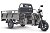 Грузовой электротрицикл Rutrike D4 1800 60V1200W (темно-серый-1982)