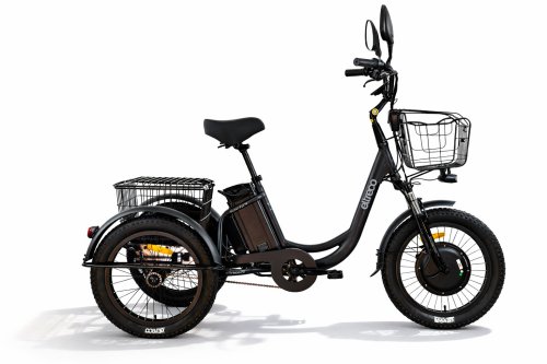 Трёхколёсный электровелосипед Eltreco Porter Fat 500