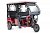 Трицикл Rutrike Рикша 60V1000W (Красно-синий-2608)