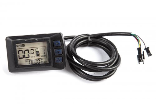 LCD дисплей XT880D черно-белый