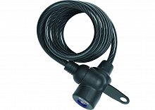 Замок вело ABUS PRIMO Smoke 590/180LL ключ Тип: трос с ключом Уровень защиты: 3/15