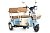 Электротрицикл Rutrike Gelbert Atlas 48V/60V 600Вт (Синий-3024)