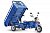 Грузовой электротрицикл Rutrike Титан 2000 ГИДРАВЛИКА 60V1500W (Синий-2063)