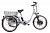 Трёхколёсный электровелосипед CROLAN 500W  (silver-1927)