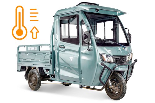 Грузовой электротрицикл Rutrike КАРГО Кабина 1500 60V1000W