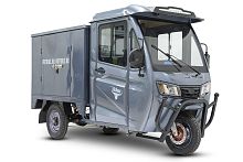 Грузовой электротрицикл Rutrike КАРГО Кабина Дуал NEXT 72V 2000W