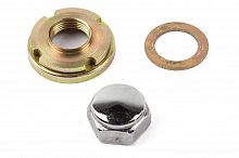 Крепеж рулевой колонки, гайка трока траверсы, шайбы штока траверсы D1