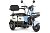 Электротрицикл Rutrike Gelbert Vega 48V/60V 600Вт (Голубой-3064)