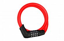 Замок вело ABUS PRIMO 5412C/85/12 код красный Тип: трос с ключом Уровень защиты: 3/15