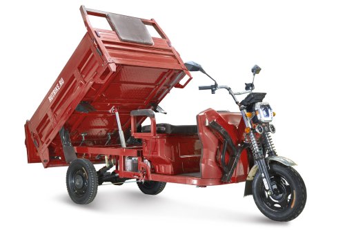 Грузовой электрический трицикл Rutrike D5 1700 гидравлика (60V1200W)