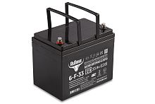 Аккумуляторная батарея Rutrike 6-F-33 (12V33A/H C20)