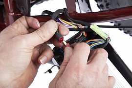 Подключение АКБ Green City e-ALFA New, e-ALFA Fat