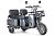 Электротрицикл Rutrike Gelbert Tuban 48V/60V 600Вт (Серый-3061)