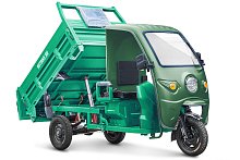 Грузовой электрический трицикл Rutrike D5 КАБИНА гидравлика 1700 60V1200W