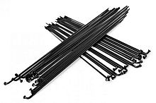 Спицы (комплект) 158 мм 2,3 мм черные (18 шт)