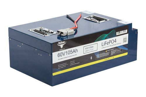 Аккумуляторная батарея литиевая Rutrike LiFePO4 (60V/105Ah/100A BT)