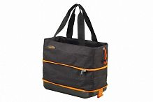 Сумка на багажники IBERA. Жесткое, как карбон, дно. 16/10 литров